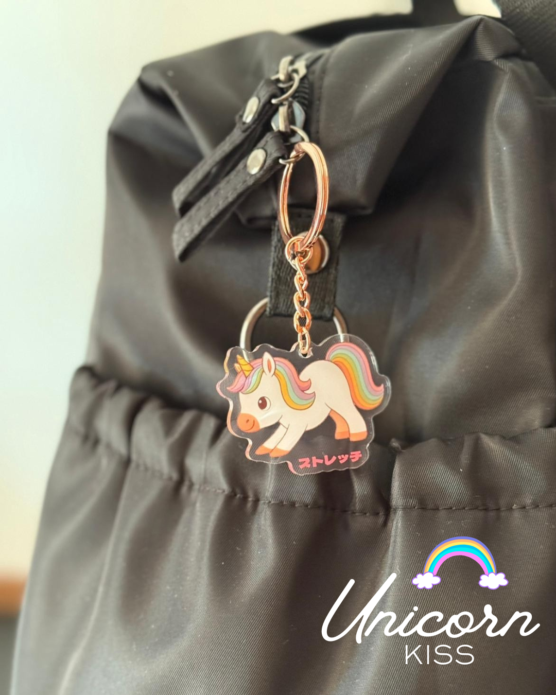 UNICORN KISS KEYCHAIN